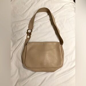 Salvatore Ferragamo Cream Shoulder Bag